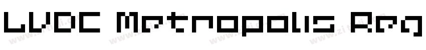 LVDC Metropolis Regu字体转换